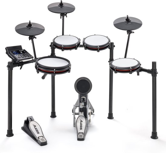 Foto: Alesis nitro max e drum set elektrische drum set