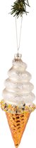 Boule de Noël Nordic Light Glace molle 17 cm