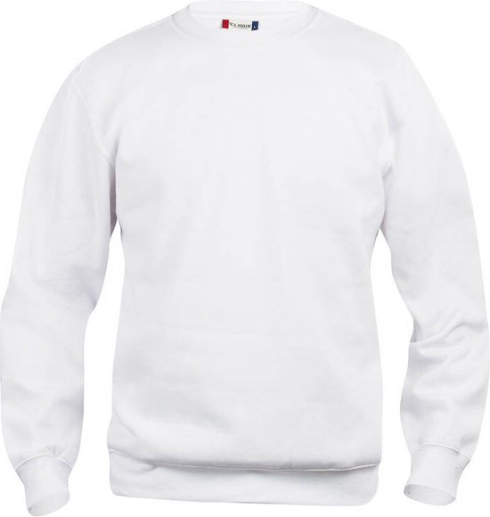 Clique Basic Roundneck 021030 - Wit - XXL