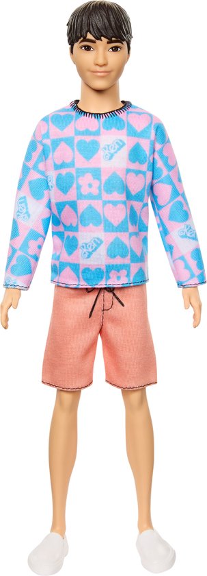 Barbie Fashionistas - Ken Pop - Met hartjestrui