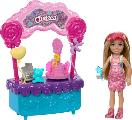 Barbie Tuinmeubelset met boei in donutvorm (drijft echt), een