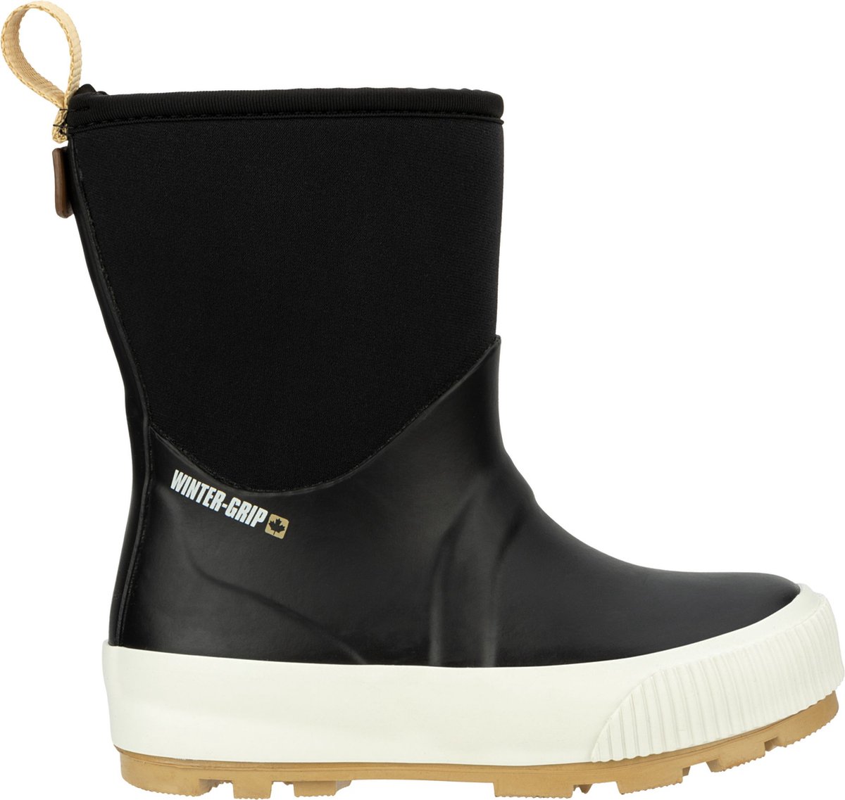 Wintergrip Winter-grip Snowboots Kinderen Neo Welly Zwart Beige