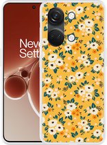 Cazy Hoesje geschikt voor OnePlus Nord 3 5G Vintage Bloemenprint