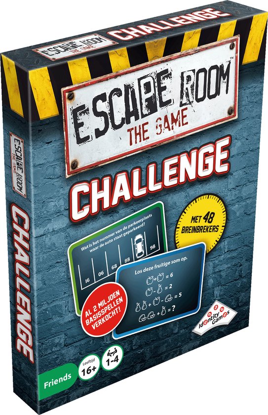 Escape Room The Game Challenge kaartspel, Games