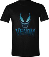 Marvel - Venom Blue Web Face T-Shirt - X-Large