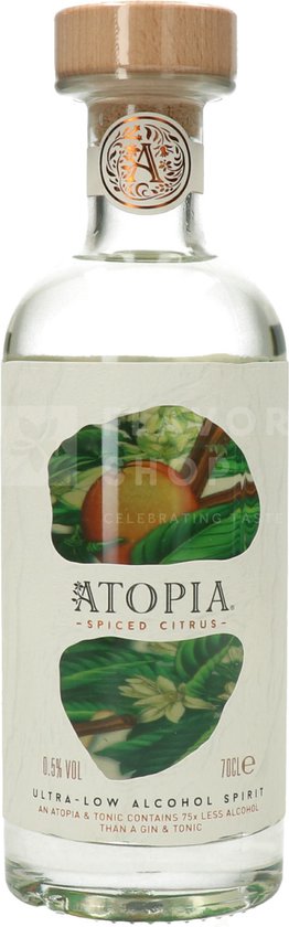 Foto: Atopia spiced citrus 70cl