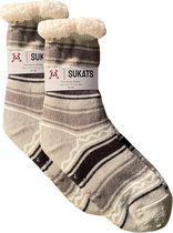 Sukats® Huissokken - Homesocks - Maat 41-46 - Anti-Slip - Fluffy Sokken - Huissokken Heren - Slofsokken - Variant 102 - Meerdere Maten en Varianten