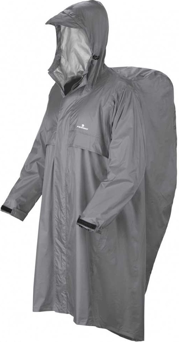 Ferrino Trekker Ripstop Poncho Grijs L-XL Man