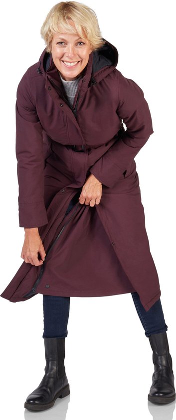 Winterregenjas Toronto burgandy