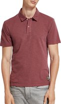 Garment Dyed Poloshirt Mannen - Maat XL