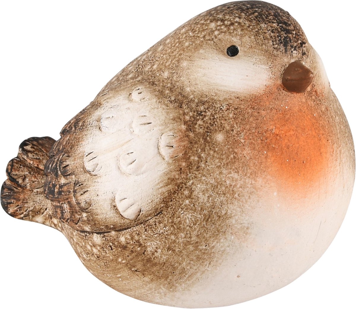 Dekoratief | Vogeltje 'Ralph', keramiek, 15x13x12cm | A235467