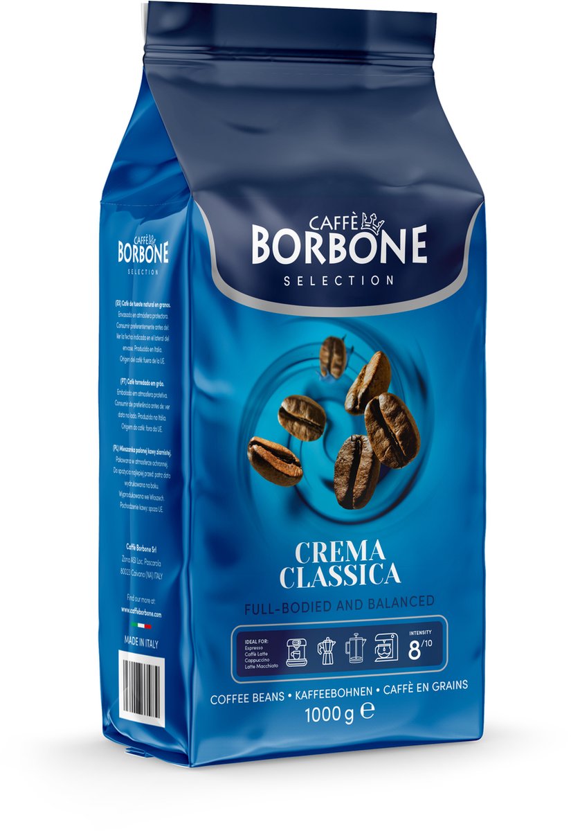 Caffè Borbone Selection - Koffiebonen - Crema Classica - 1 KG