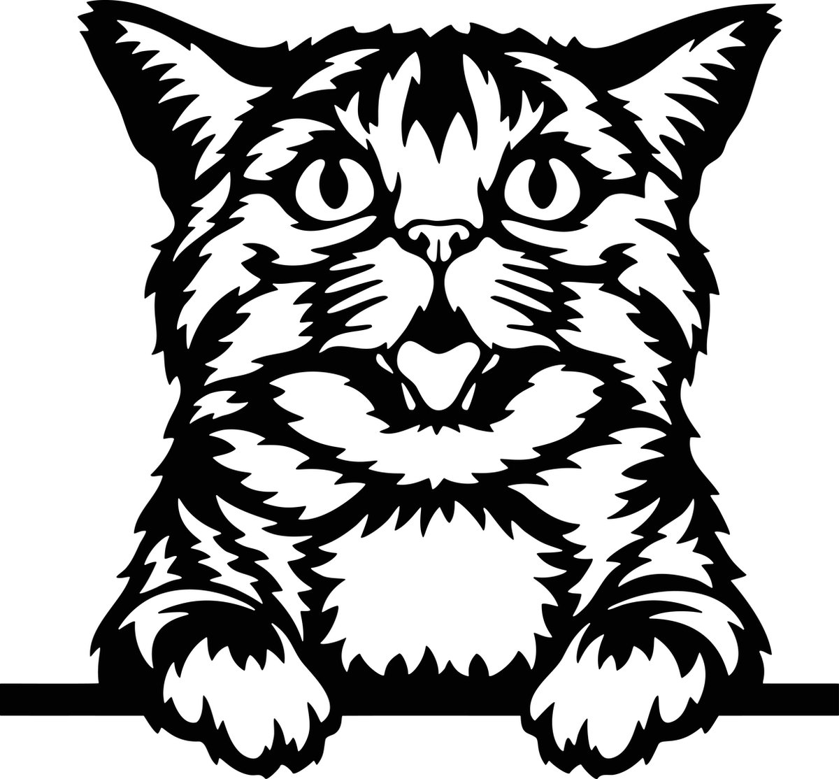 glurende kat