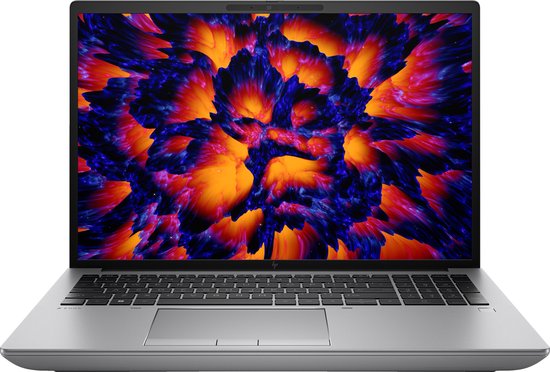 HP ZBook Fury 16 G9 Intel® Core™ i7 i7-12850HX Mobiel werkstation 40,6 cm (16") WQXGA 32 GB DDR5-SDRAM 2 TB SSD NVIDIA RTX A3000 Wi-Fi 6E (802.11ax) Windows 11 Pro Grijs - HP - Hoofdafbeelding