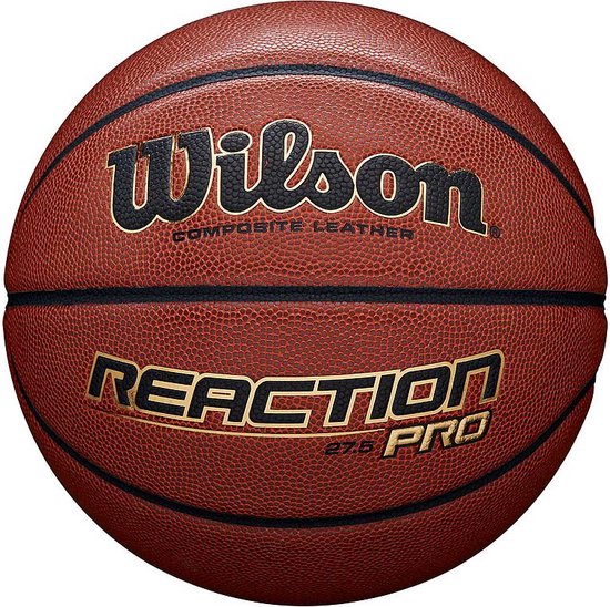 Wilson Reaction Pro Basketbal - Indoor/Outdoor - Bruin - Official Size