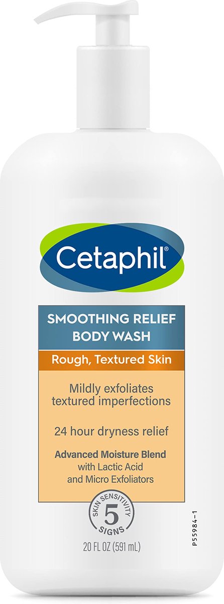 Cetaphil, verzachtende en verzachtende lichaamswas, 591 ml