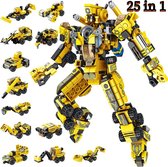 Robot speelgoed bouwpakket - Robot - Robot bouwset - Speelgoed constructie - Robot speelgoedrobot speelgoed - Bouwsets - Speelfiguren sets - Bouwset - 573 bouwstenen