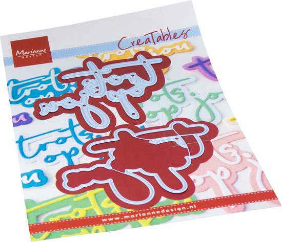 Marianne Design Stanzform 'Petra‘s Weihnachtsstern' – Metall-Schablone 15x13 Cm Für Karten & Scrapbooking