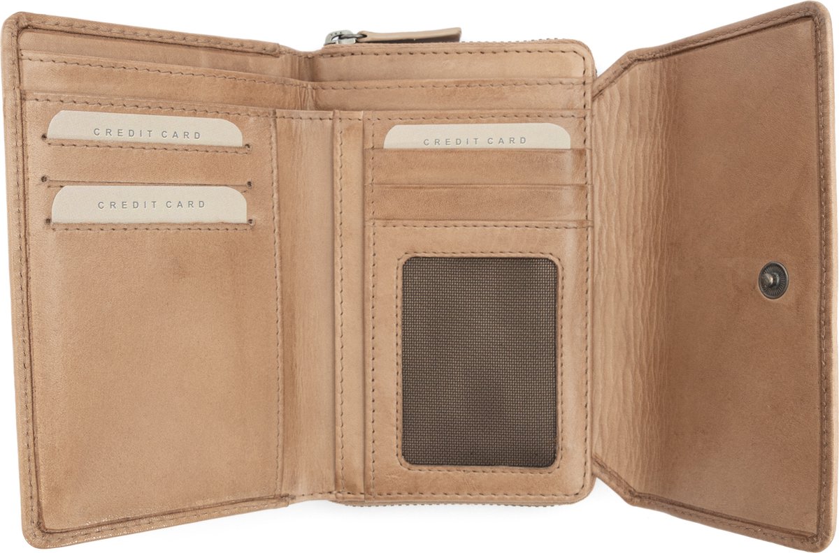 Bag2Bag Leren Wallet Portemonnee Unga Mushroom