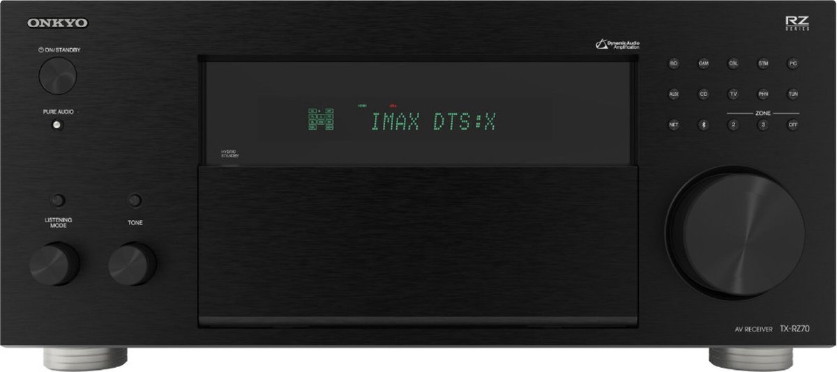 Onkyo: TX-RZ70 11.2-kanaals AV Receiver - Zwart