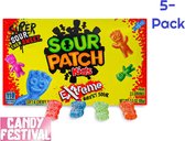 Sour Patch Extreme 5-Pack - Amerikaans Snoep - Zuur snoep