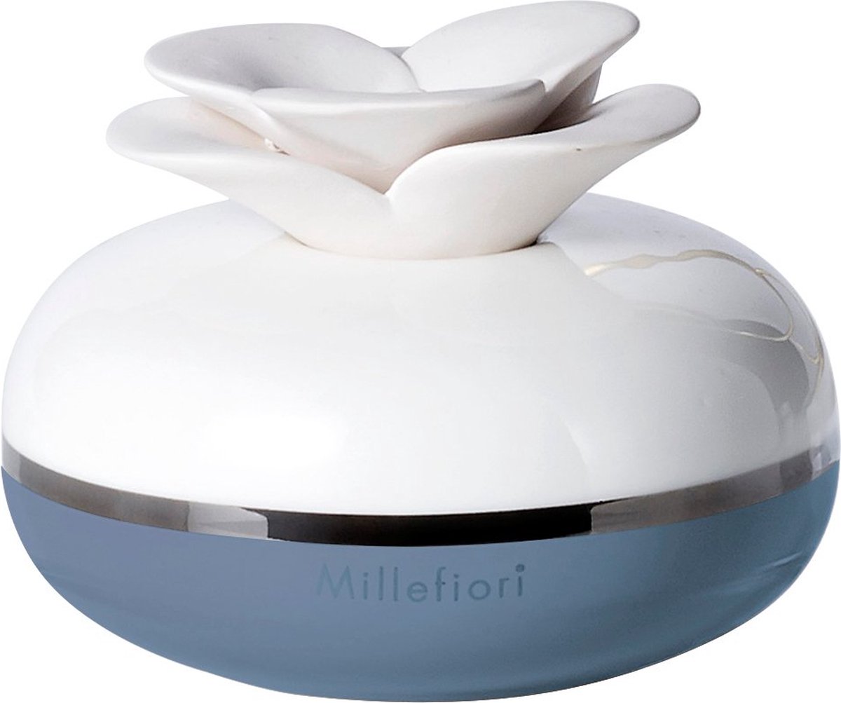 Millefiori Milano Flower Fragrance Diffuser Light Blue