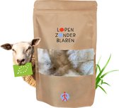 Loperswol - gratis verzending - 20 g - voetwol voor wandelen - 100% biologische schapenwol - natuurlijke teenspreider - comfortabel als voorvoetkussen voor wandelaars en hardlopers - houdt voeten warm en droog