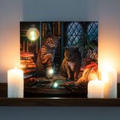 Something Different - Purrlock Holmes Light Up by Lisa Parker Canvas afbeelding - Multicolours