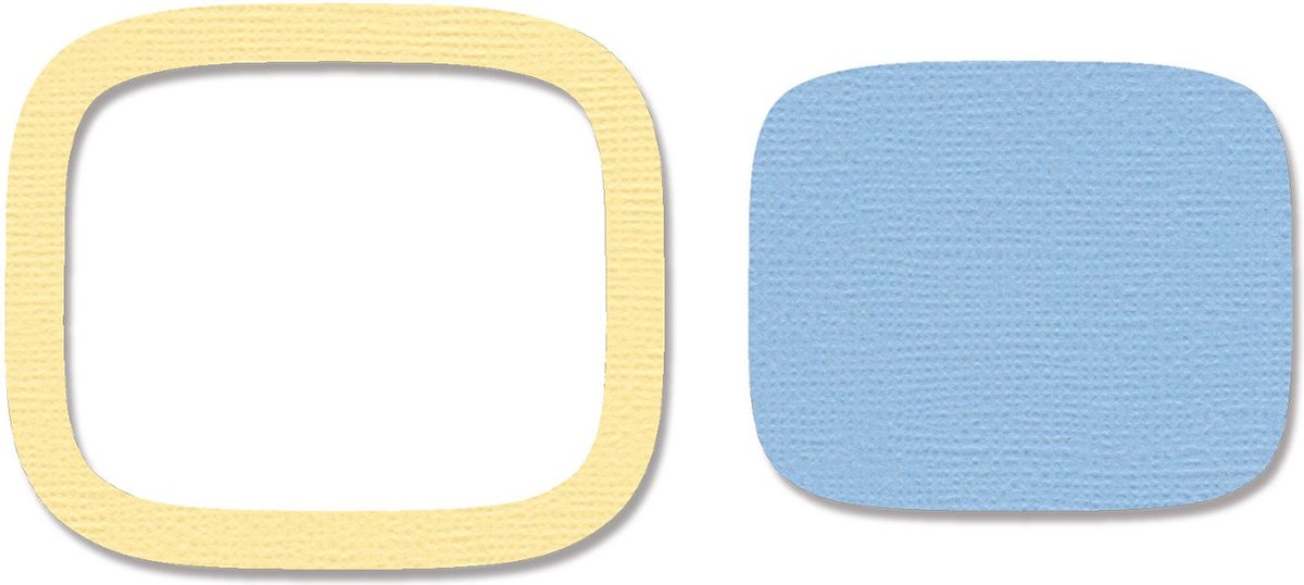 Sizzix • Framelits Die Set Rounded Squares 2pieces