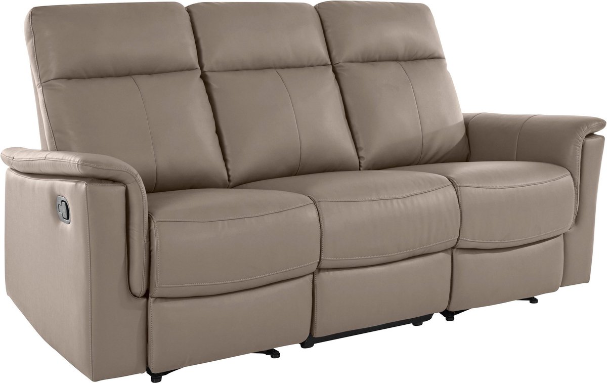 Notio Living Ashley - Bank 2 zits Manuel (99 x 197 x 92 cm) Grijs