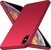 ShieldCase telefoonhoesje geschikt voor Apple iPhone Xs Max ultra thin case - rood - Dun hoesje - Ultra dunne case - Backcover hoesje - Shockproof dun hoesje