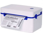 BeSmart - Imprimante d'étiquettes thermique Zywell ZY909 avec USB et Bluetooth - Idéale pour les boutiques en ligne - Groot étiquette d'expédition (10x15 cm / A6)