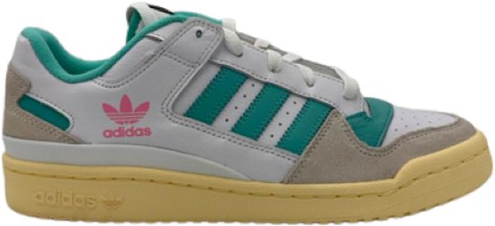 Adidas - Forum Loq Cl - Sneakers - Mannen - Wit/Groen/Groen - Maat 42 2/3