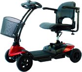 Mobiclinic Virgo - Elektrische Scootmobiel - Auton. 10 km - Verminderde mobiliteit - 4 wielen - Verminderde mobiliteit - Compact - 12V - Mobiliteitsscooter - Lichtgewicht