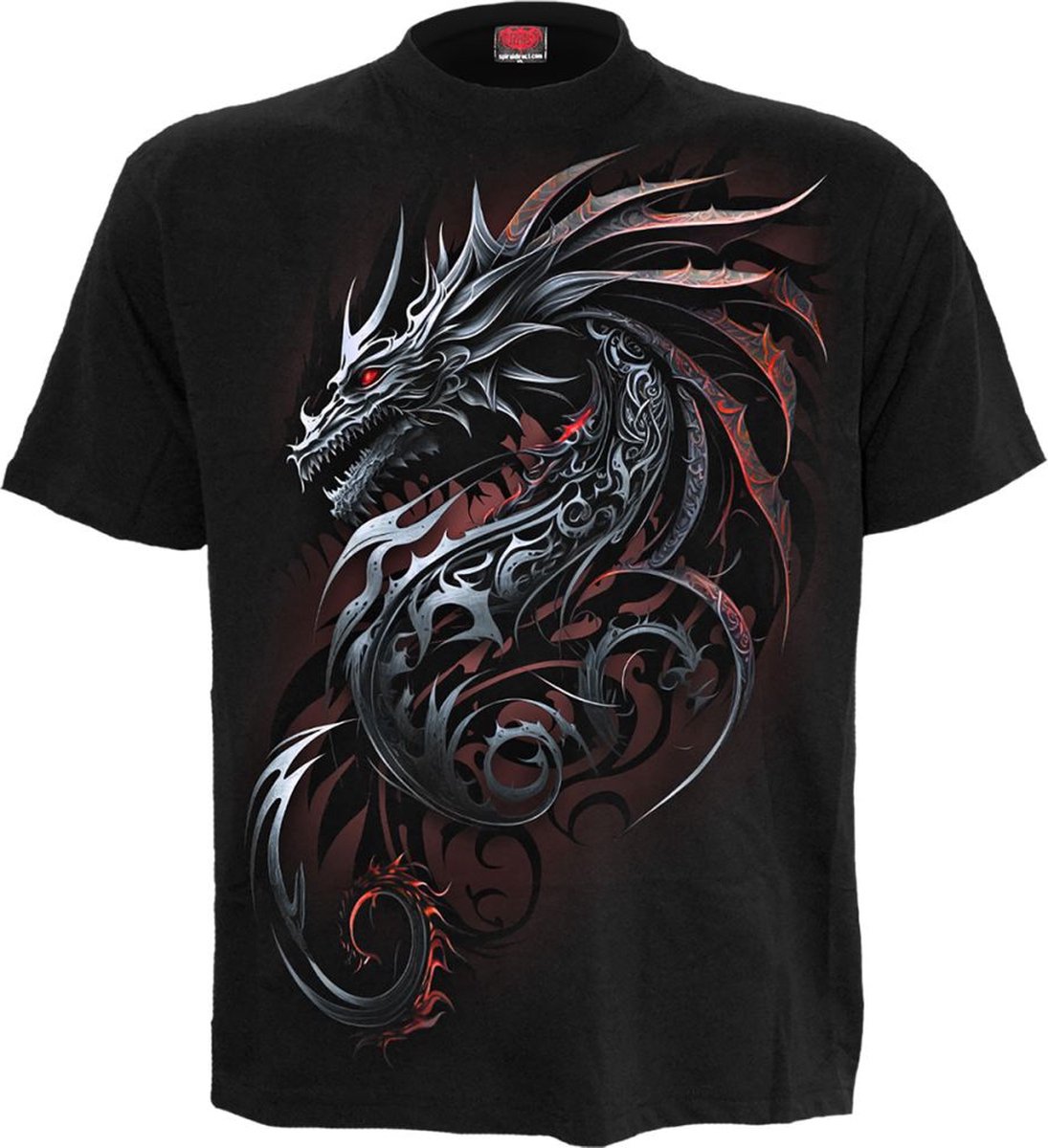 Spiral - Dragon Shards Heren Tshirt - M - Zwart
