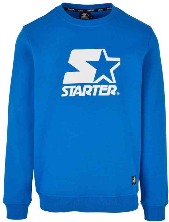 Starter Black Label - Logo Crewneck sweater/trui - L - Blauw