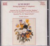 String Quartets vol. 1 - Franz Schubert - Kodály Quartet