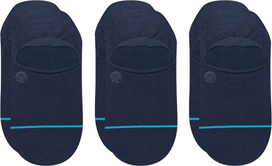 Stance casual 3P footies icon blauw - 38-42