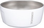Corkcicle Dog Bowl- 475ML White-etensbak- drinkbak-honden-dieren