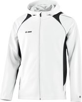 Jako - Hooded jacket Attack 2.0 Senior - Sportjassen Wit - XXXL - wit/zwart