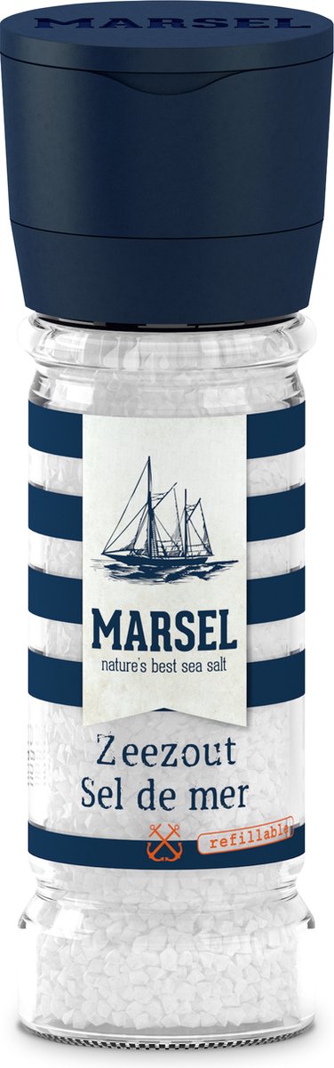 Goedkoopste Marsel zoutmolen - keukenzout - zeezout - culinair zout - eetzout
