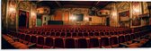 Dibond - Leeg Chique Theater - 90x30 cm Foto op Aluminium (Met Ophangsysteem)