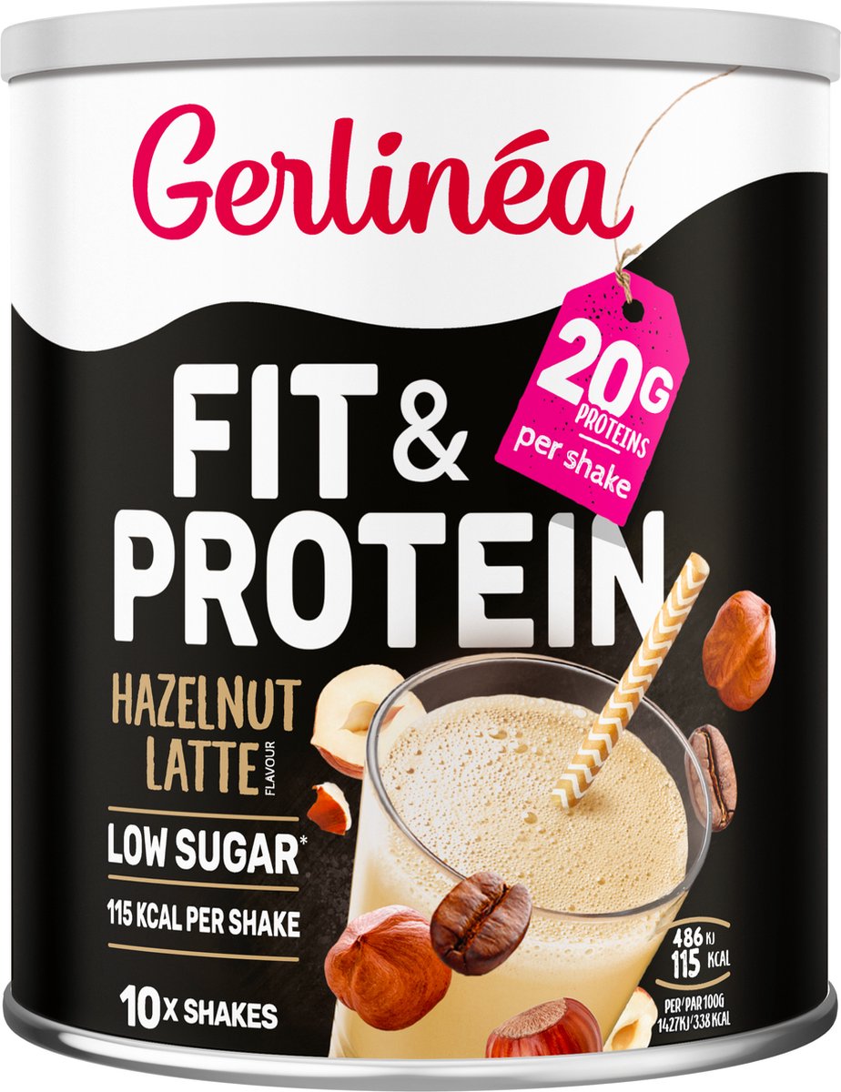 Gerlinea Fit&Protein Hazelnut Latte 340 gr