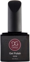 Gelzz Gellak - Gel Nagellak - kleur Cherry Tree G230 - Rood - Dekkende kleur - 10ml - Vegan