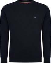 Cappuccino Italia - Heren Sweaters Sweater Navy - Blauw - Maat XXL