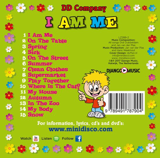 Minidisco - I Am Me (Engels) CD