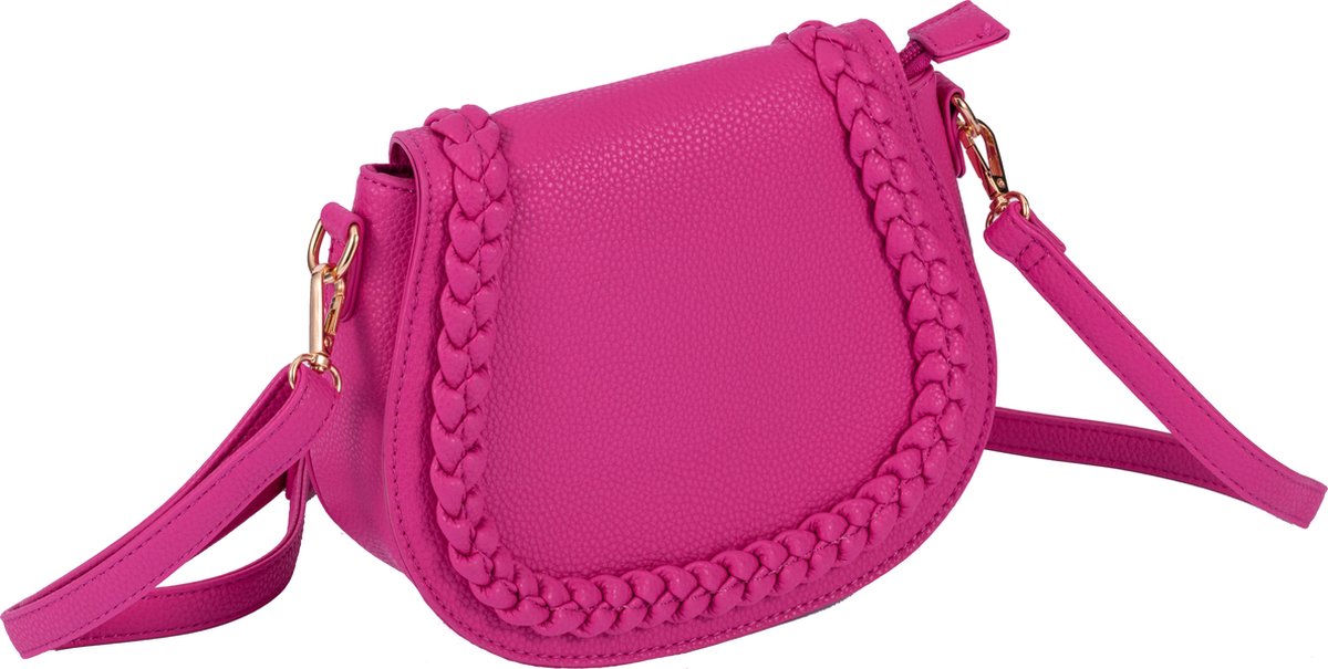 Mōsz Coco S Crossbody Plain Rose | Lommers Lederwaren