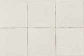 Wandtegel Zellige White 10x10 (0,80 m2)