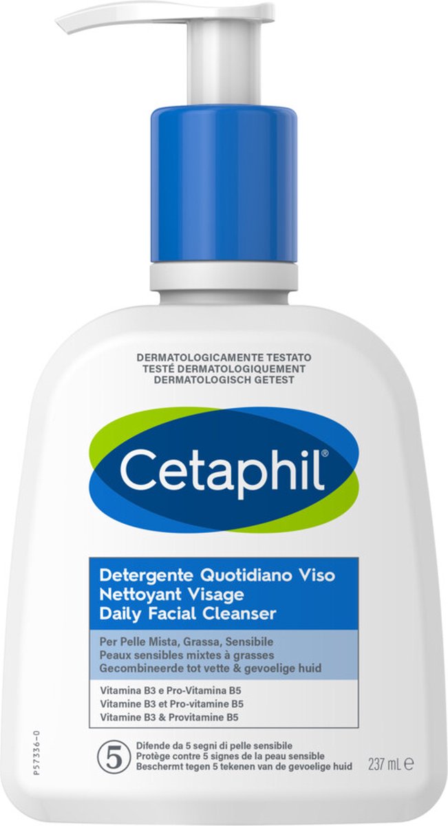 Cetaphil Daily Facial Cleanser - 12 x 237 ml - Voordeelverpakking