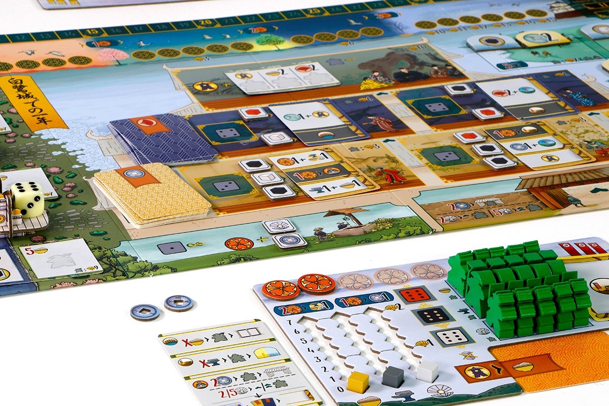999 Games - Het Witte Kasteel van Himeji - Tactisch Bordspel - Nominatie Nederlandse Spellenprijs 2024 - Winnaar Gouden Ludo 2024 — afbeelding 9